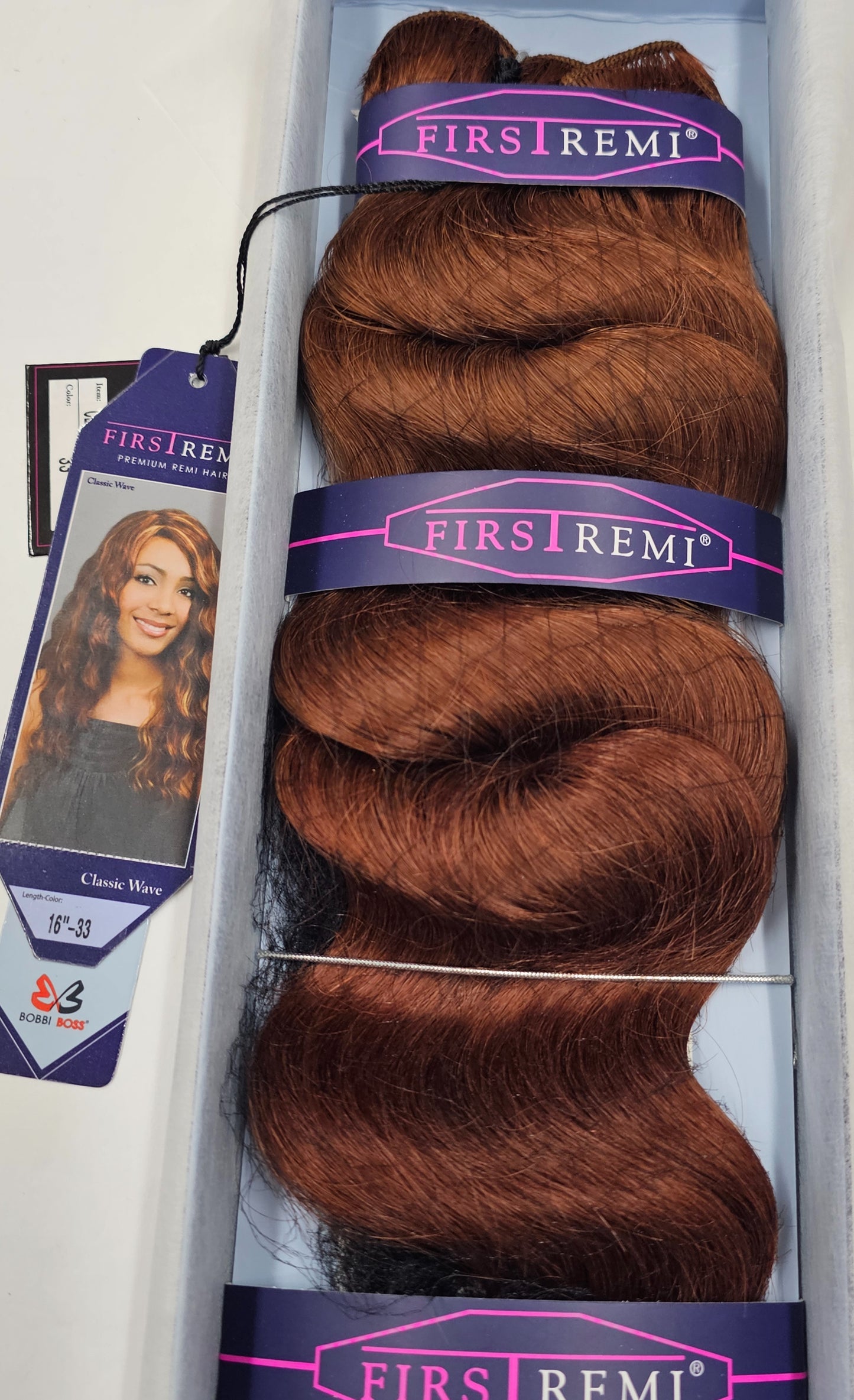 100% premium remi human hair weave; classic wave; curly; sew-in; wefts image 6