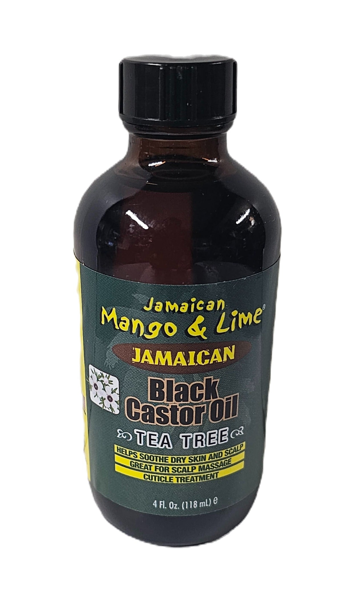 Jamaican mango & lime; Black castor oil; Tea tree; 4fl.oz; for unisex image 0