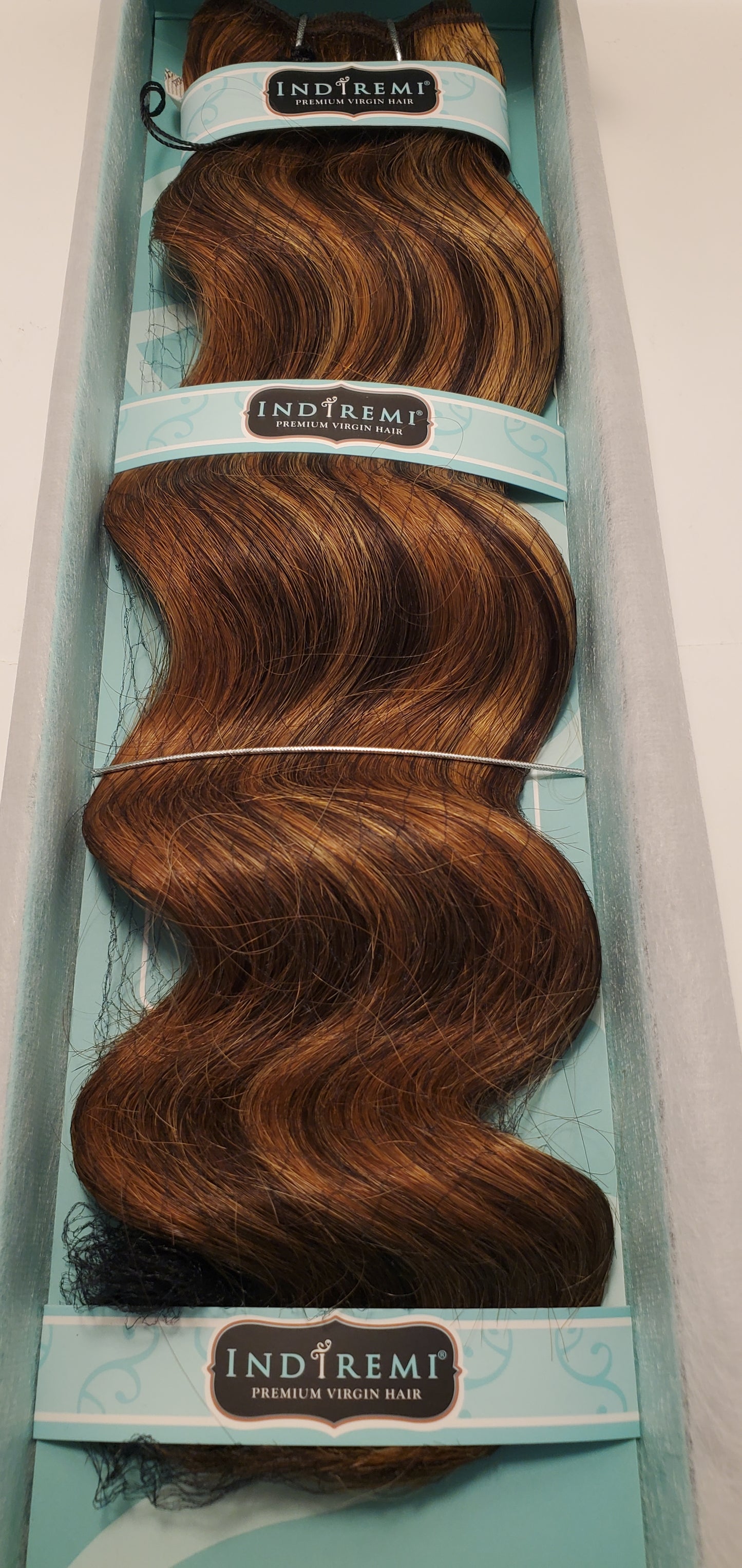 Bobbi Boss Indi Remi Premium virgin Human hair Weave;Ocean wave; Weft; for Women image 4
