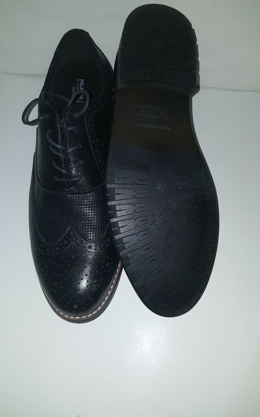 NUNN BUSH NORRIS WINGTIP SLIP ON MEN'S SHOES;BLACK;M;84690001 image 2