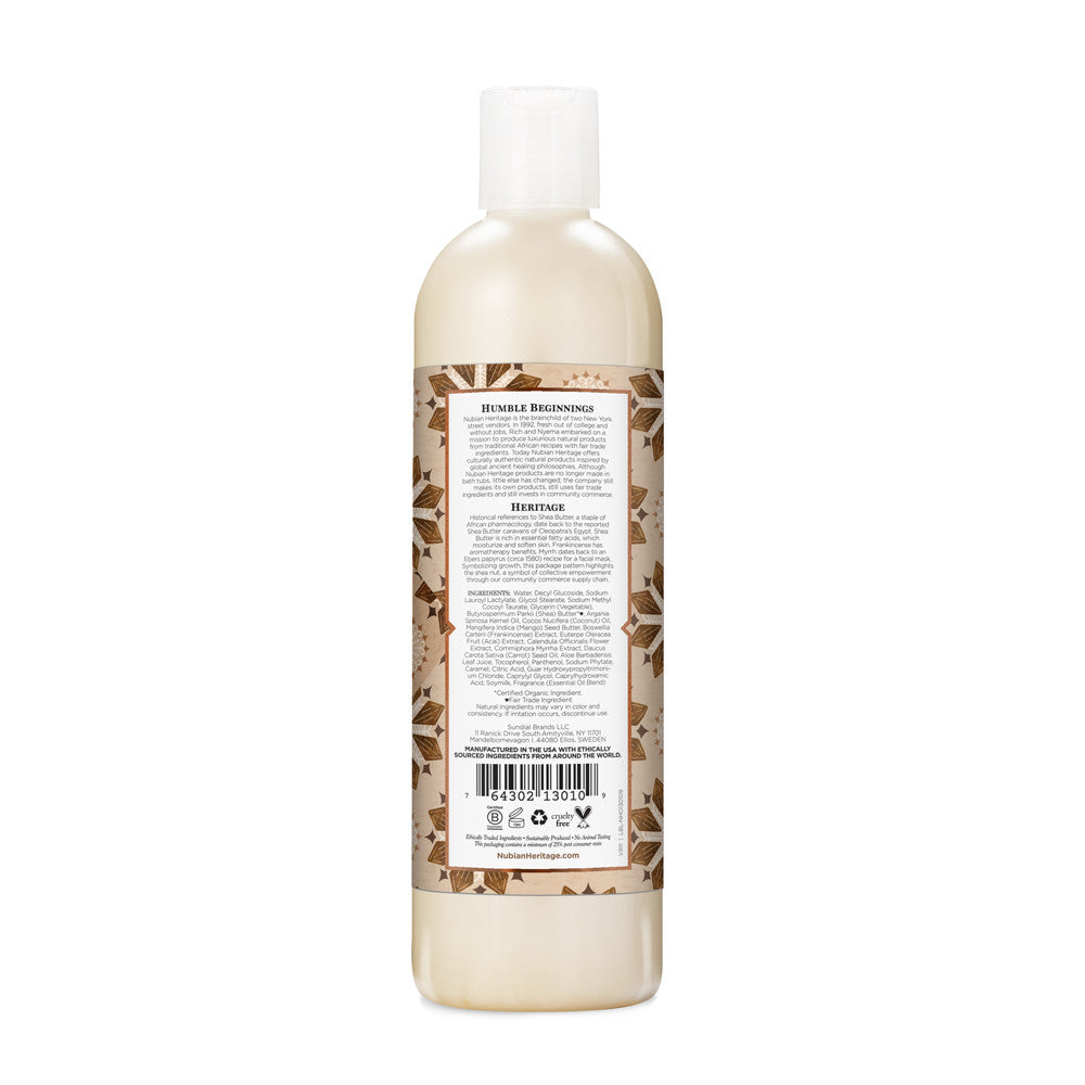 Nubian Heritage Raw Shea Butter Wash (1x13OZ )-1