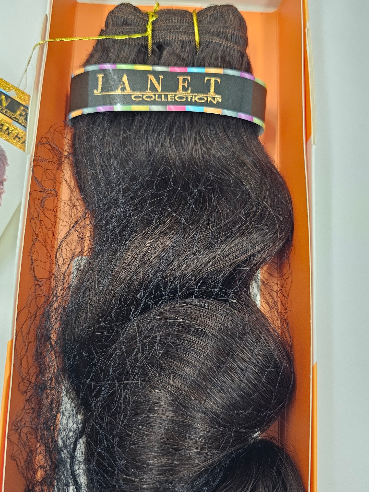 100% human hair weave tangle-free; French body and romance; weft; sew-in image 6