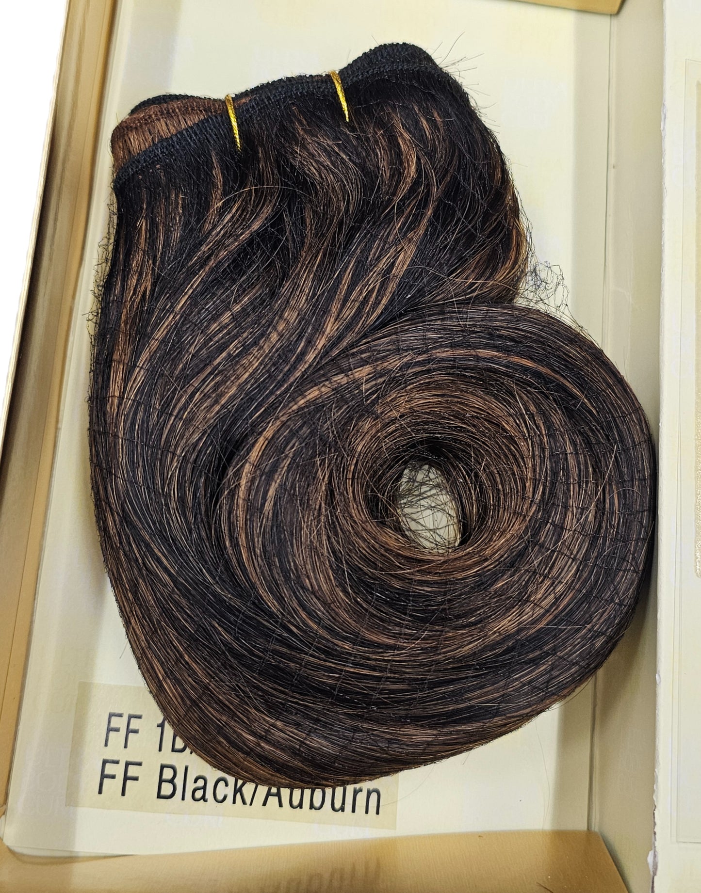 100% human hair tangle-free weave; Ultra body; wefts; sew-in; curly; for women image 1