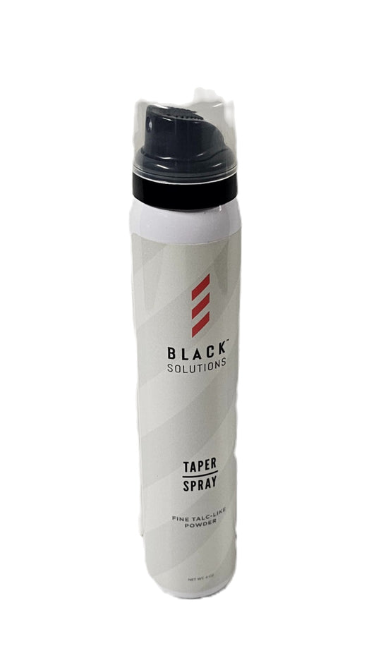 Black solutions Taper Spray; fine talc-like powder; 4oz; unisex image 0