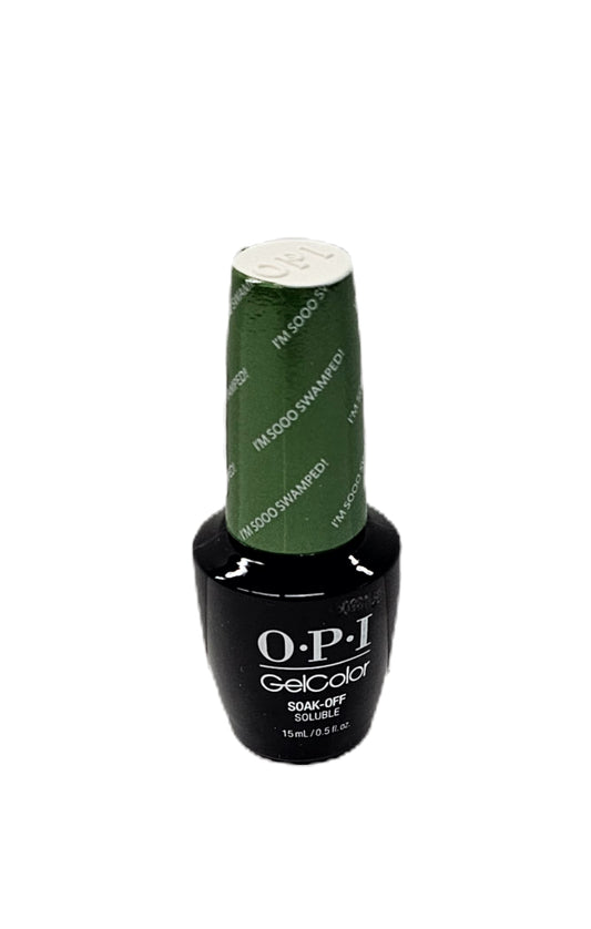 OPI GelColor Gel Nail Polish, I'm Sooo Swamped!, 0.5 Fl Oz image 0