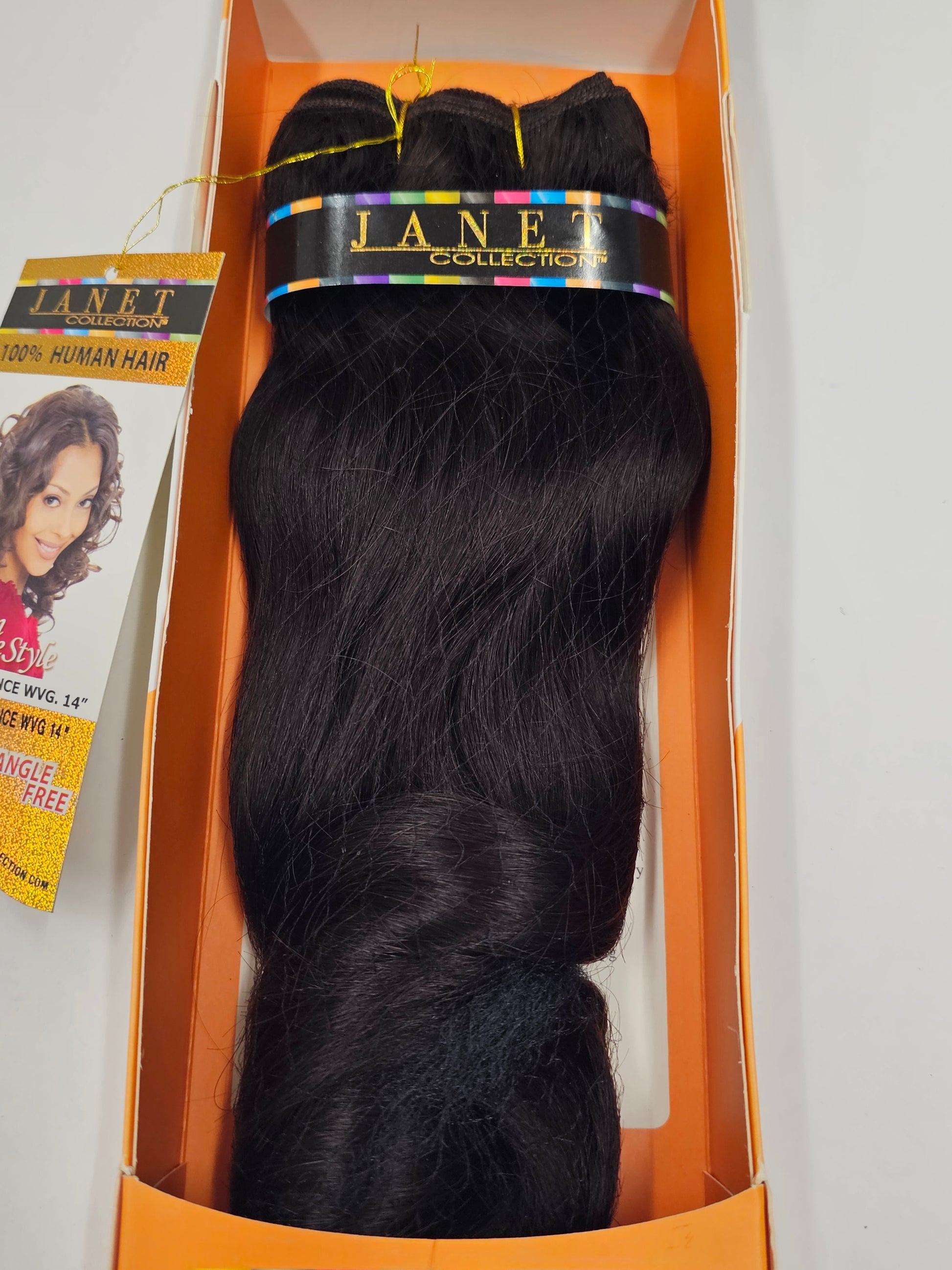 100% human hair weave tangle-free; French body and romance; weft; sew-in image 4