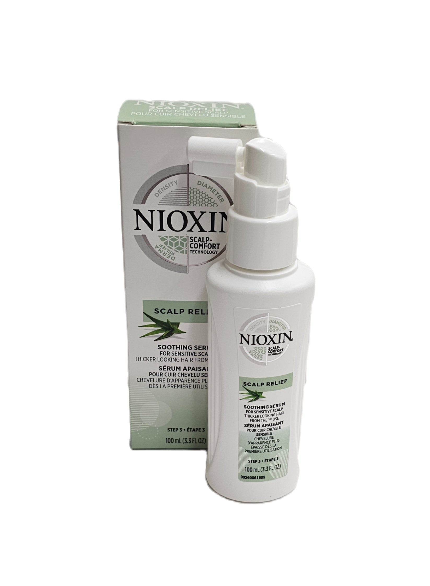 Nioxin scalp relief soothing serum for sensitive scalp; 3.3fl.oz; for unisex image 1