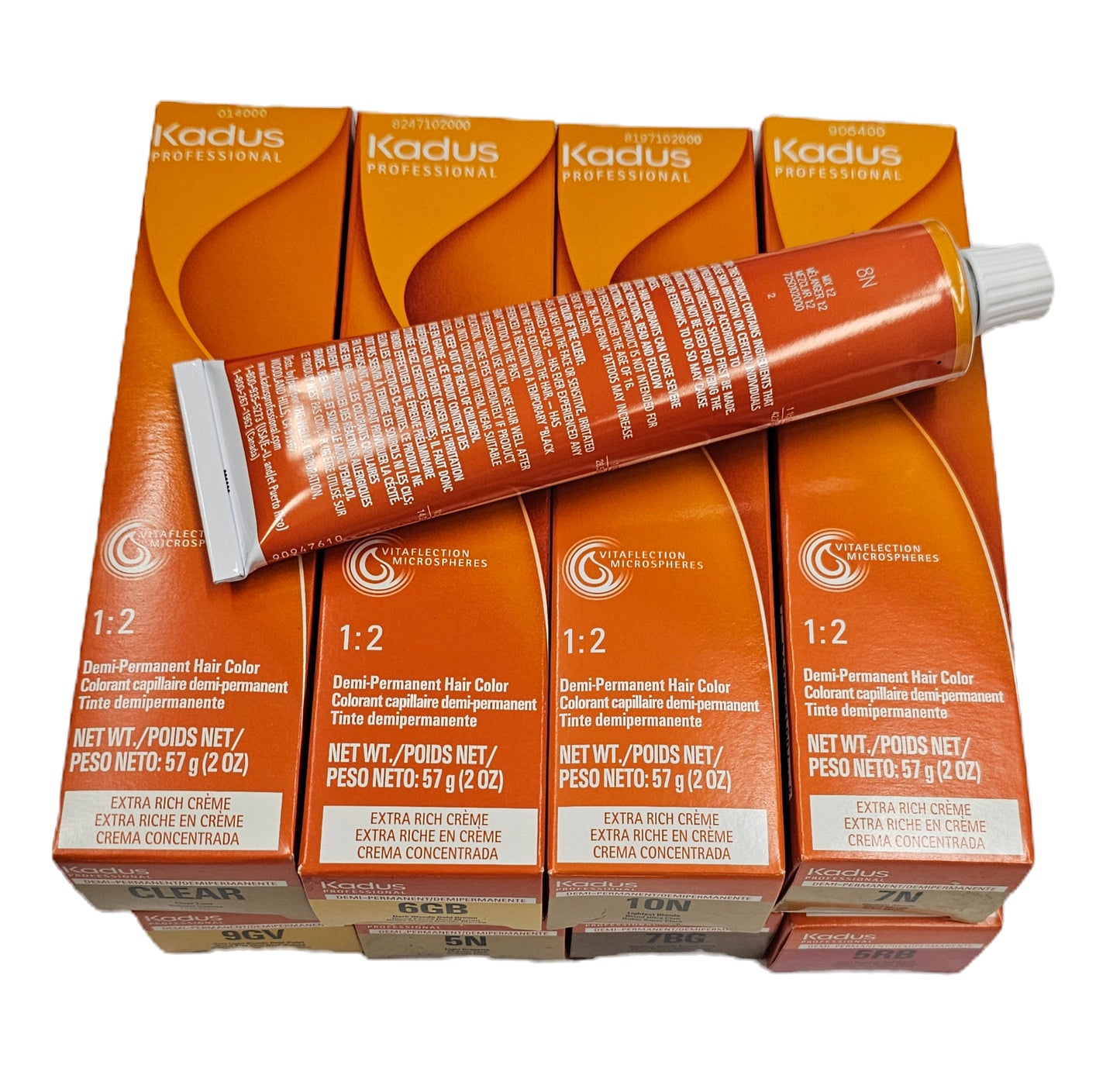 Kadus demi-permanent hair color; extra rich creme; 2oz; for unisex; by Wella image 1