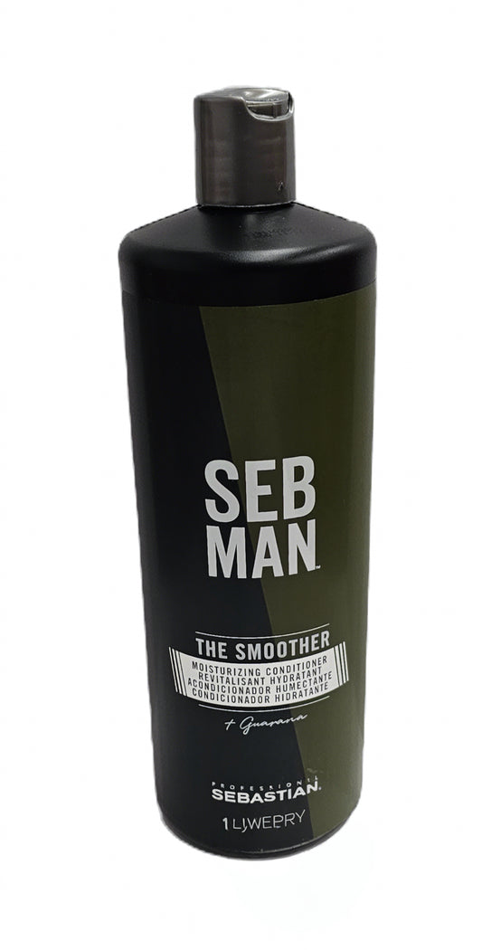 Sebman the smoother moisturizing conditioner; 33.8fl.oz; for men image 0