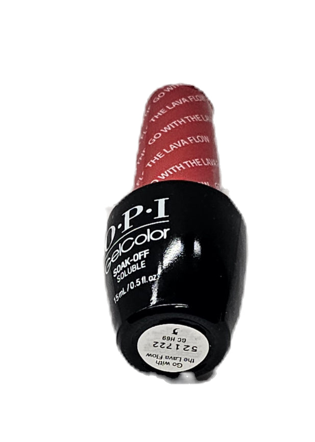 OPI Gel Color Go with the Lava Flow H69; 0.5fl.oz image 2