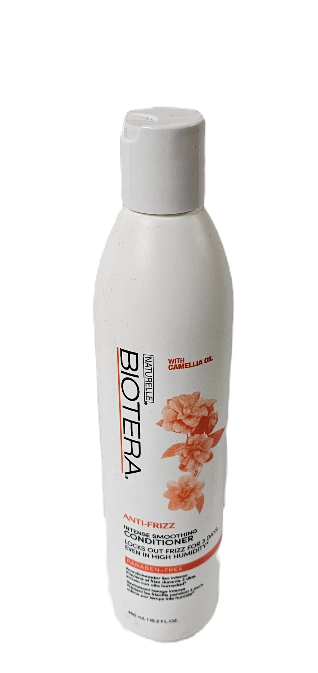 Biotera Anti-frizz intense smoothing conditioner with camelia oil; 15fl.oz image 0