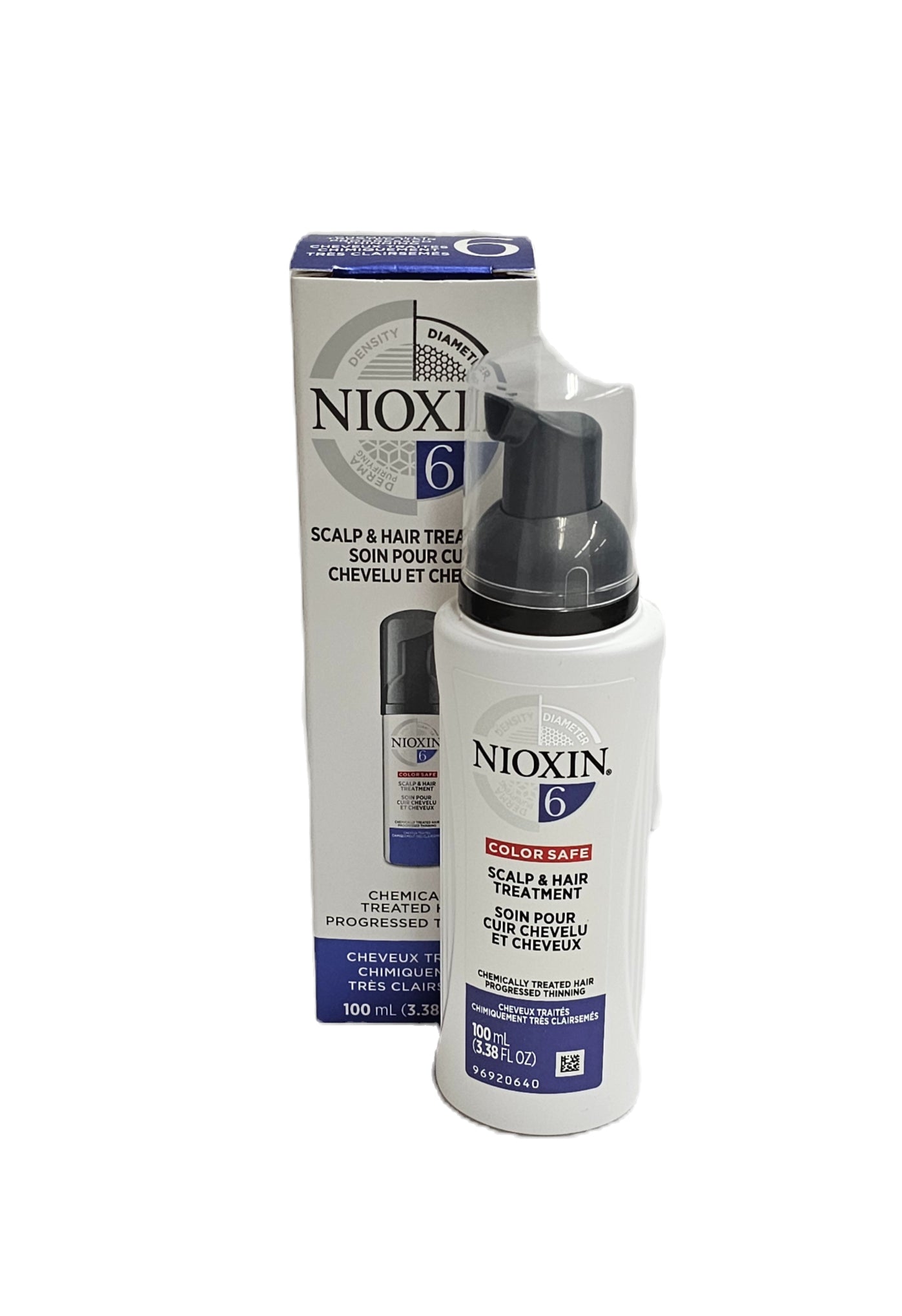 Nioxin 6 Scalp and hair treatment; 3.38fl.oz; for unisex image 0
