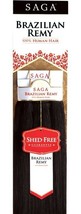 100% HUMAN HAIR SAGA BRAZILIAN REMY WEAVE;BLOW OUT STRAIGHT;WEFT;SHED FREE;WOMEN image 0