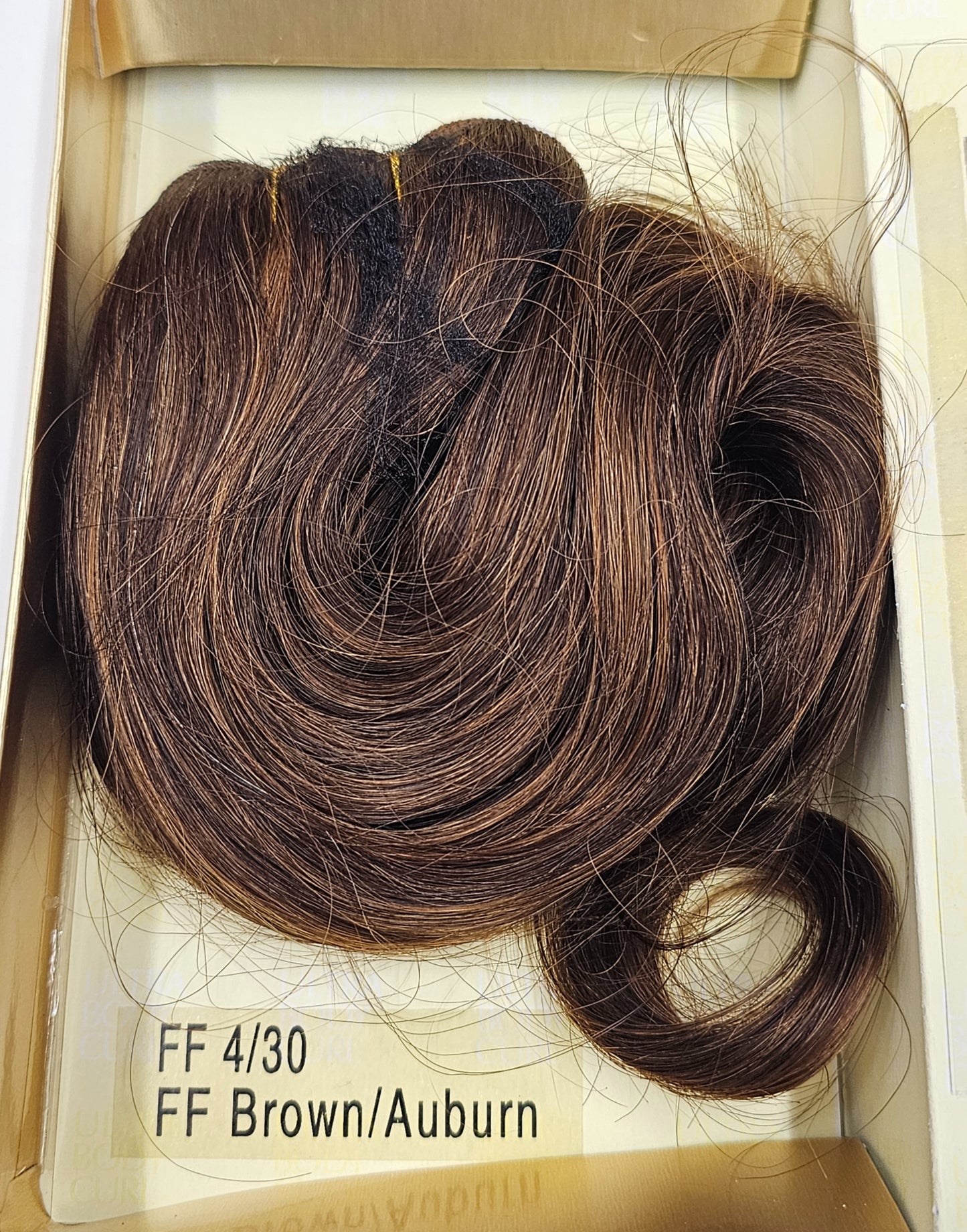 100% human hair tangle-free weave; Ultra body; wefts; sew-in; curly; for women image 6