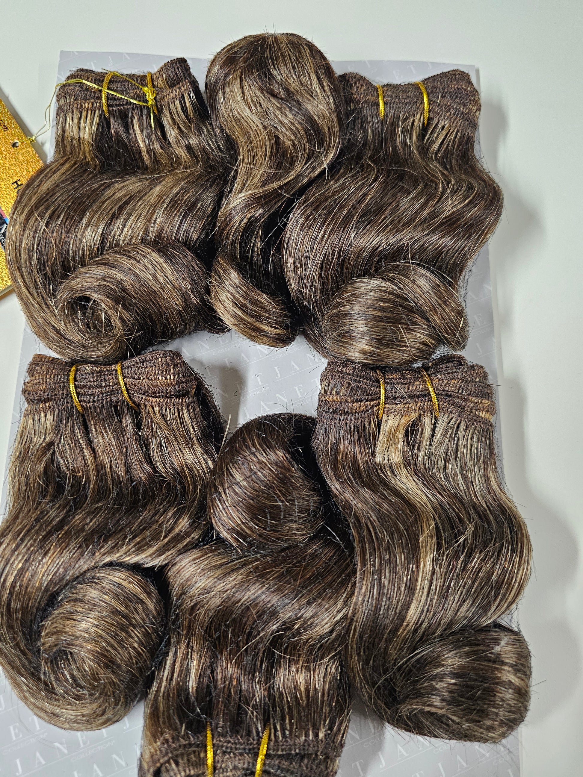 100% human hair tangle-free weave; body romance; sew-in; curly; 6pcs; for women image 4