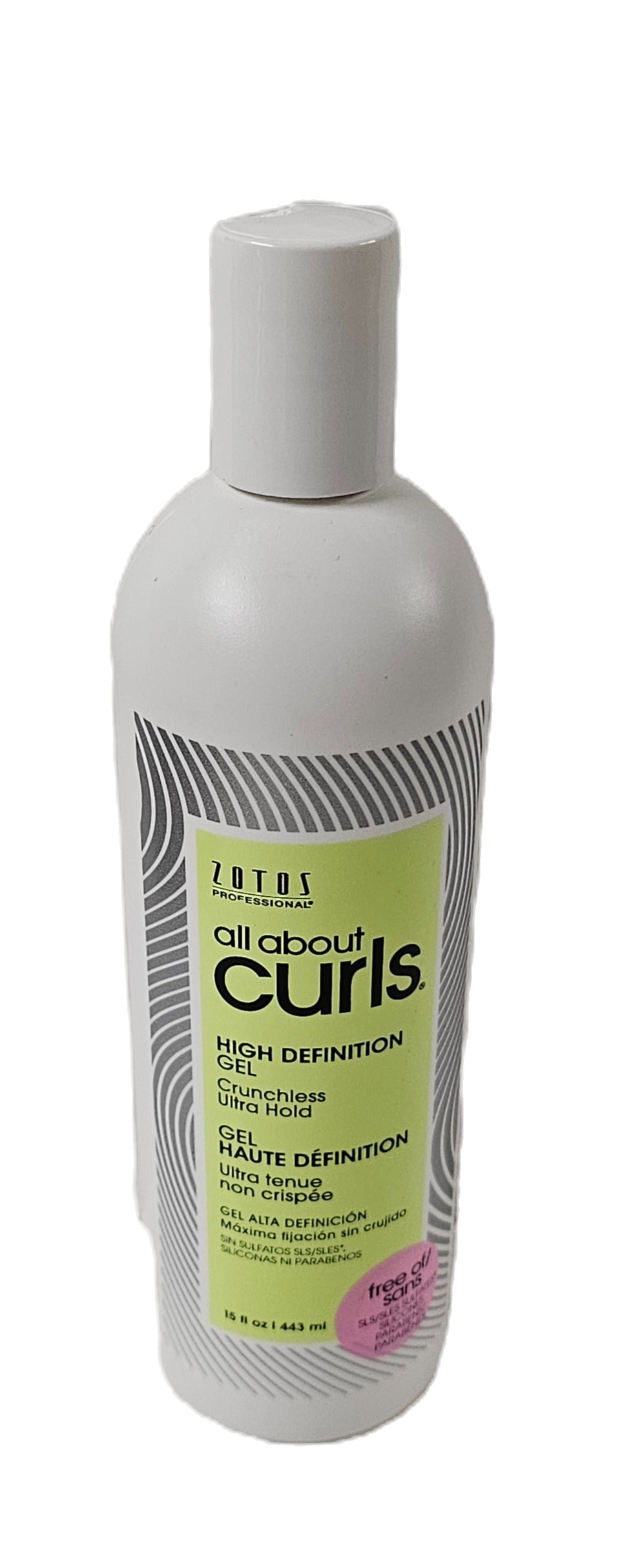 Zotos High definition crunchless ultra hold gel; 15fl.oz; for unisex image 0