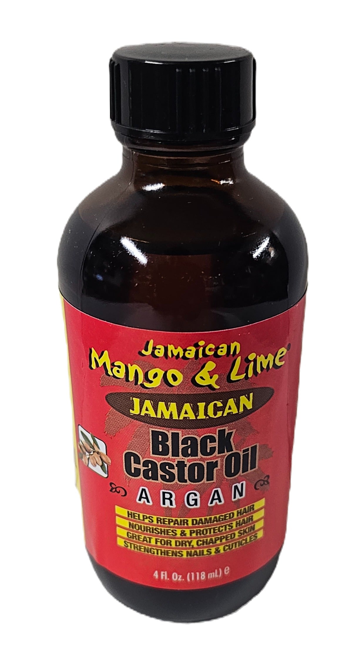 Jamaican mango & lime; Black castor oil; Argan; 4fl.oz; for image 0