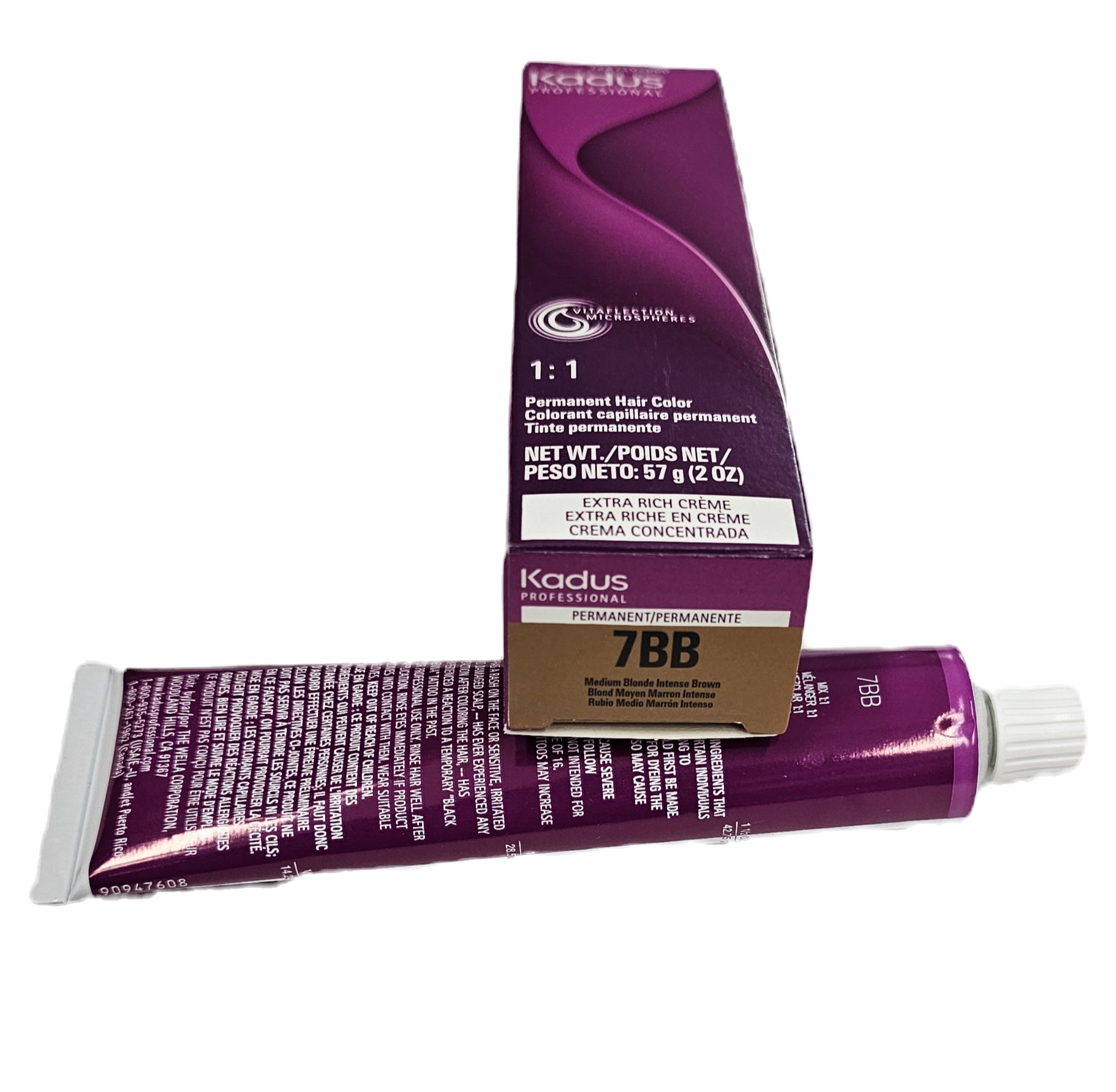 Kadus permanent hair color gel; 2oz; extra rich creme; byWella; for unisex image 6