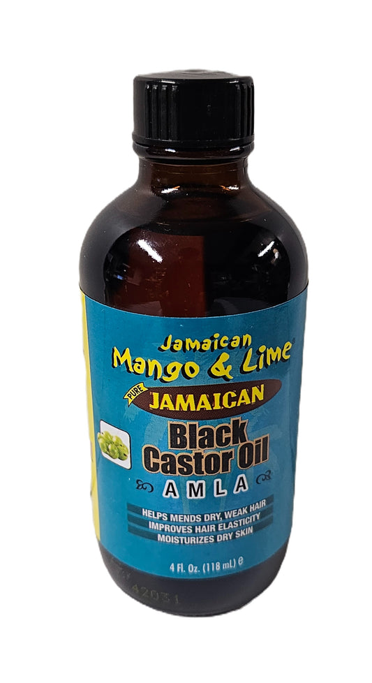 Jamaican mango & lime; Black castor oil; Amla; 4fl.oz; for image 0