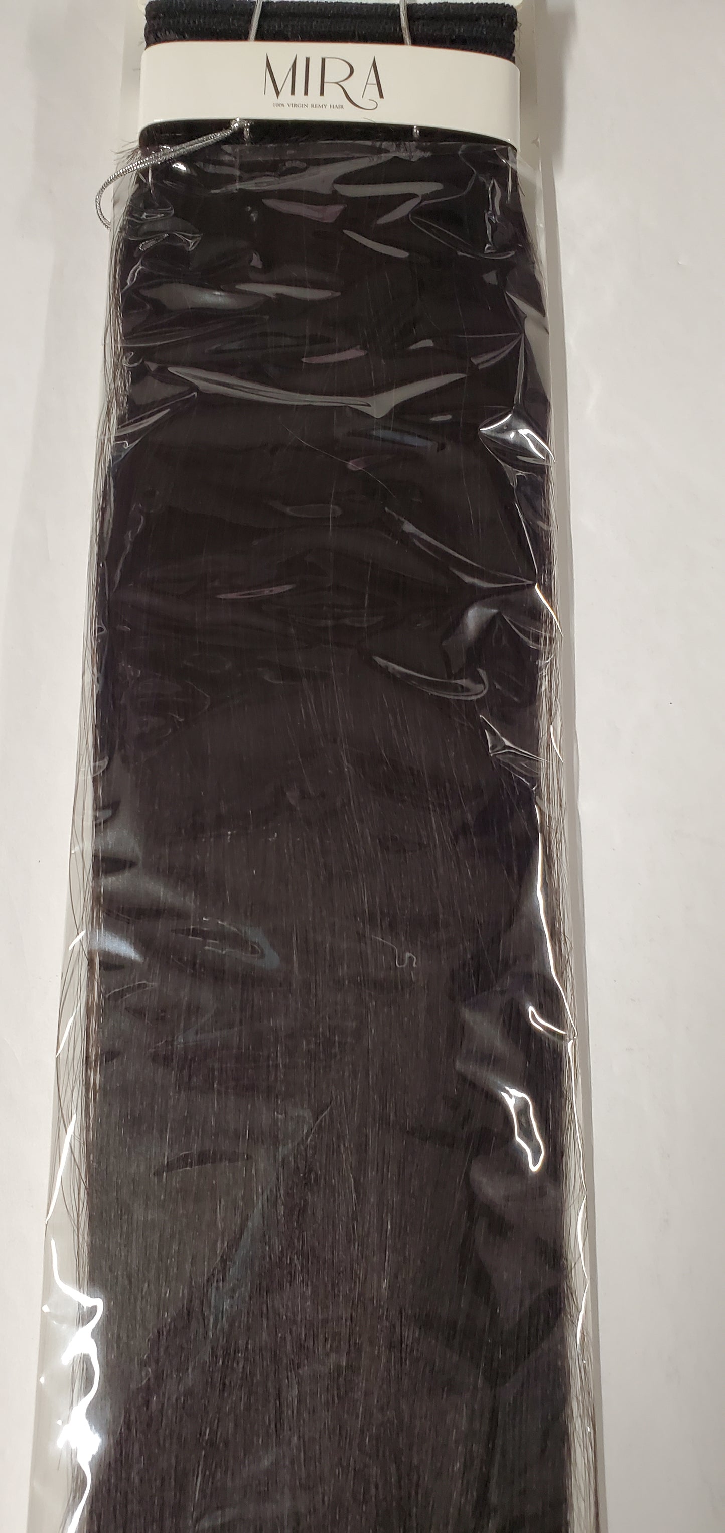 100% virgin remy hair tangle-free; Yaky weave; straight; weft; sew-in; for women image 4