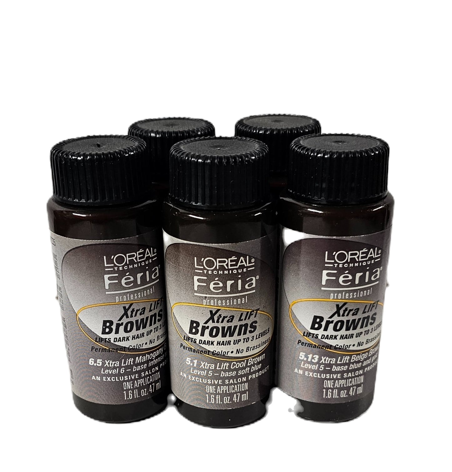 L'Oreal Feria Xtra lift Browns permanent hair color; 1.6fl.oz; One application image 0