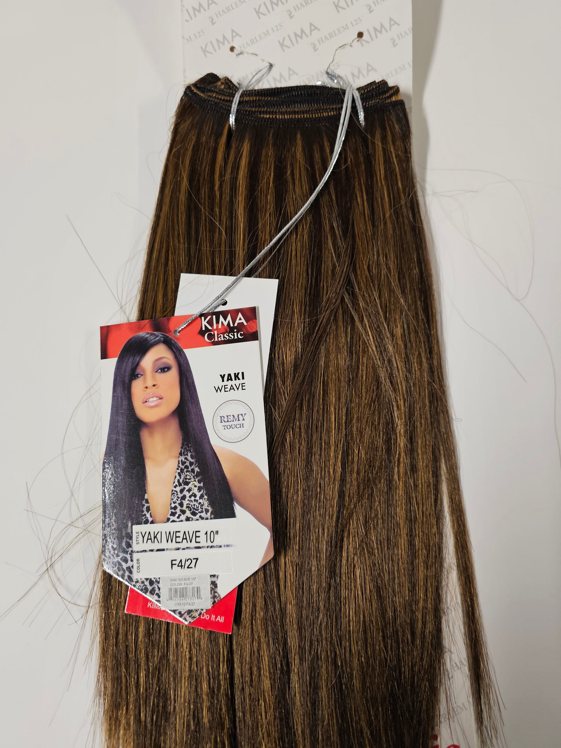 100% human hair quality Yaki weave; Remy touch; sew-in; weft; straight; women image 8