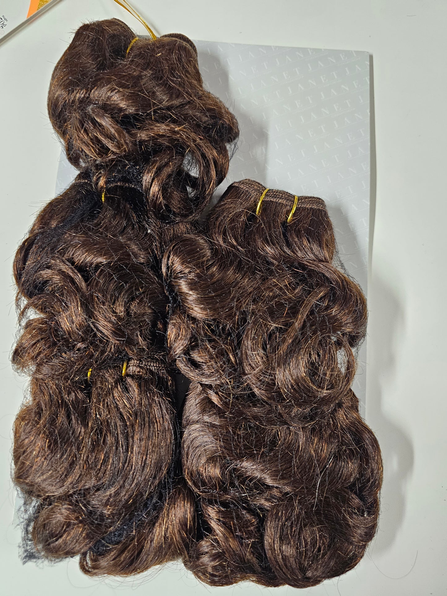 100% human hair tangle-free weave; Allegretto; sew-in; curly; 6pcs; fo image 1