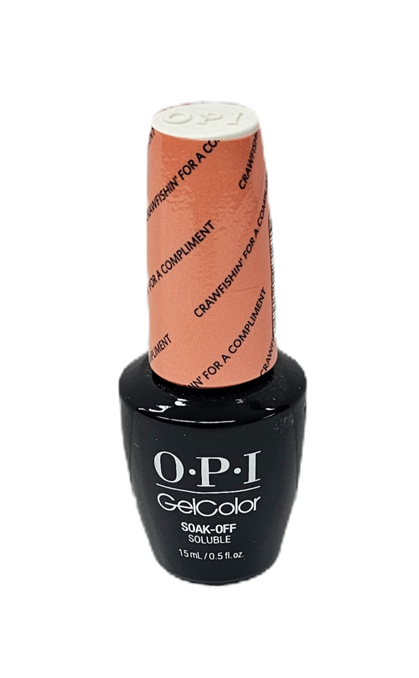 OPI GelColor Soak-Off Gel Lacquer GCN58 - Crawfishin' For A Compliment image 2