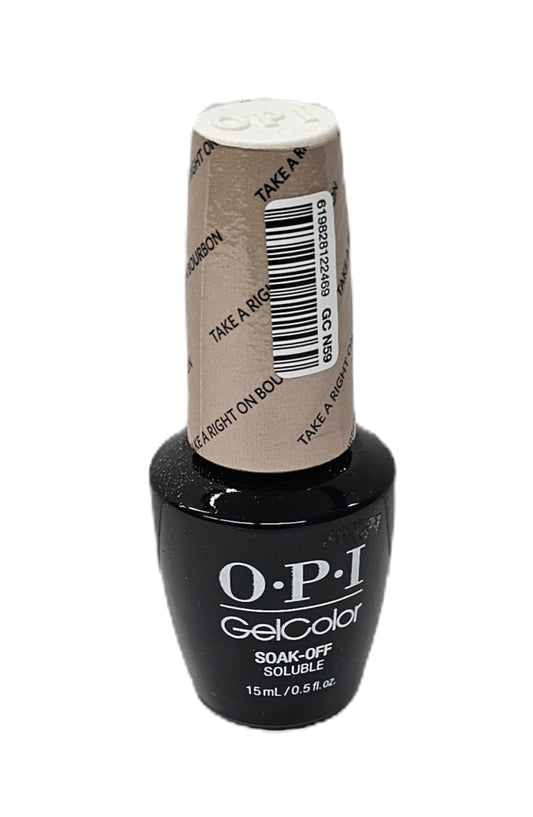 OPI GelColor Gel Nail Polish, Take a Right on Bourbon, 0.5 Fl Oz image 0