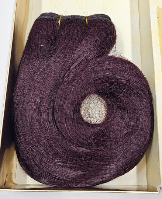 100% human hair tangle-free weave; Ultra body; wefts; sew-in; curly; for women image 0