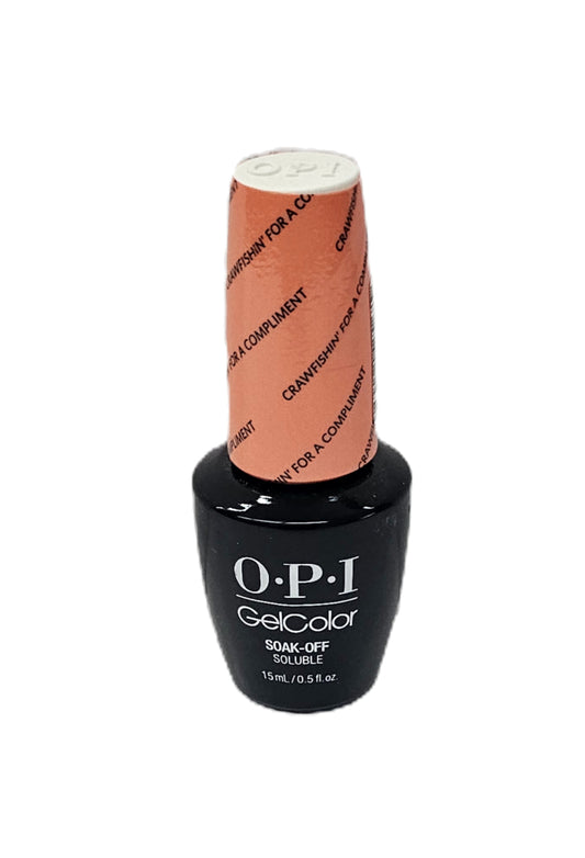 OPI GelColor Soak-Off Gel Lacquer GCN58 - Crawfishin' For A Compliment image 0