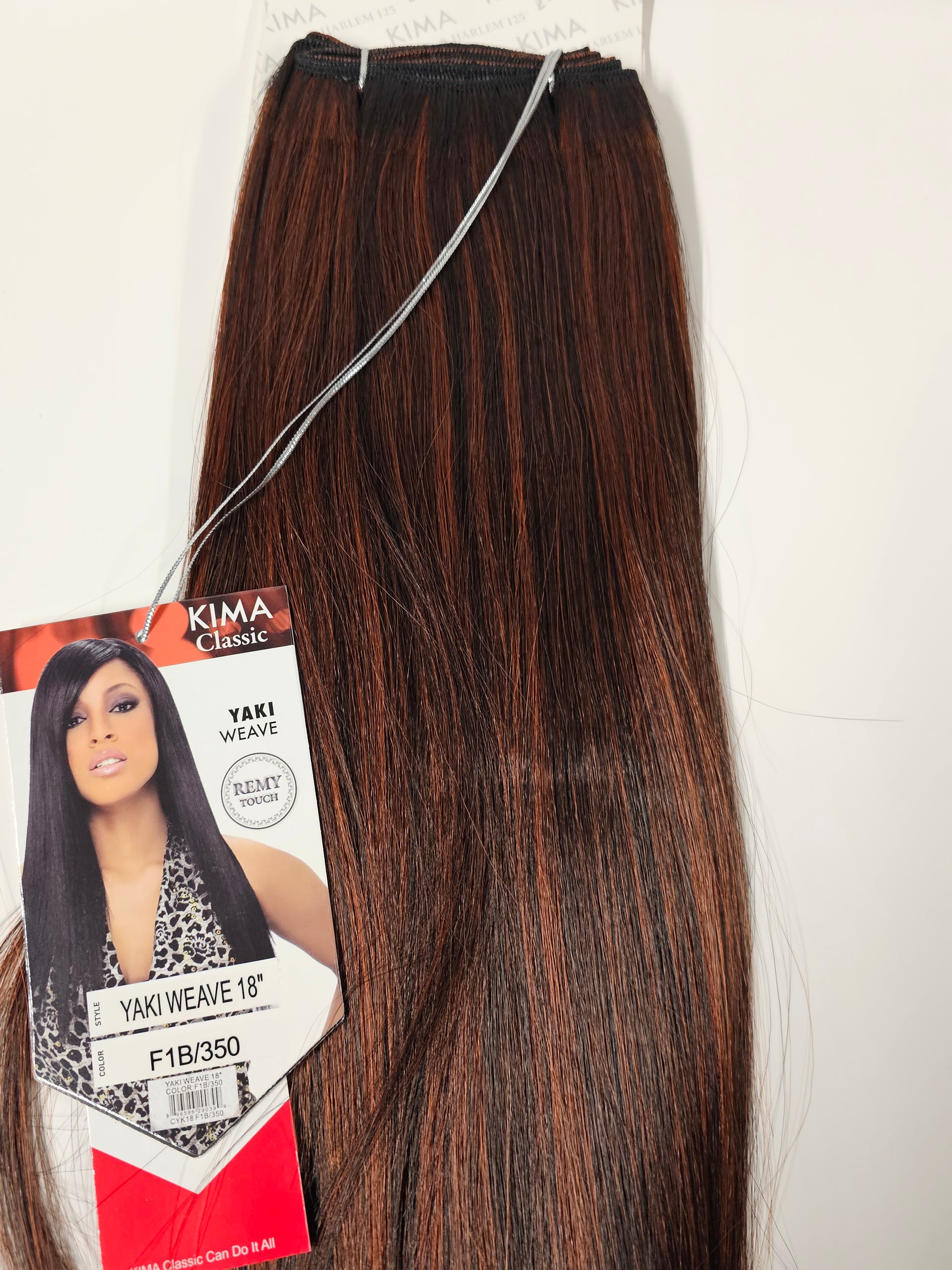 100% human hair quality Yaki weave; Remy touch; sew-in; weft; straight; women image 4