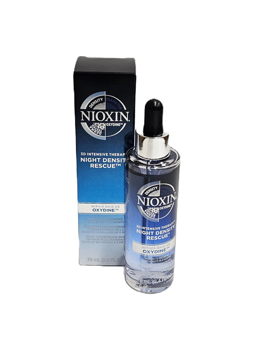 Nioxin 3D intensive density; night density rescue with oxydine; 2.4fl.oz; unisex image 0