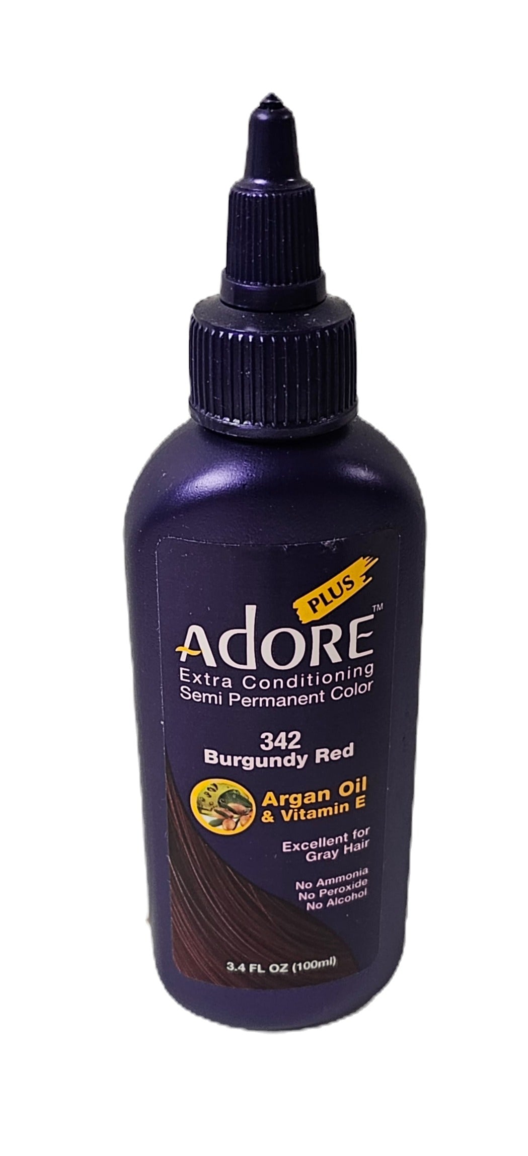 Set of 2 Adore plus Extra conditioning semi-permanent hair color; 3.4fl.oz image 0