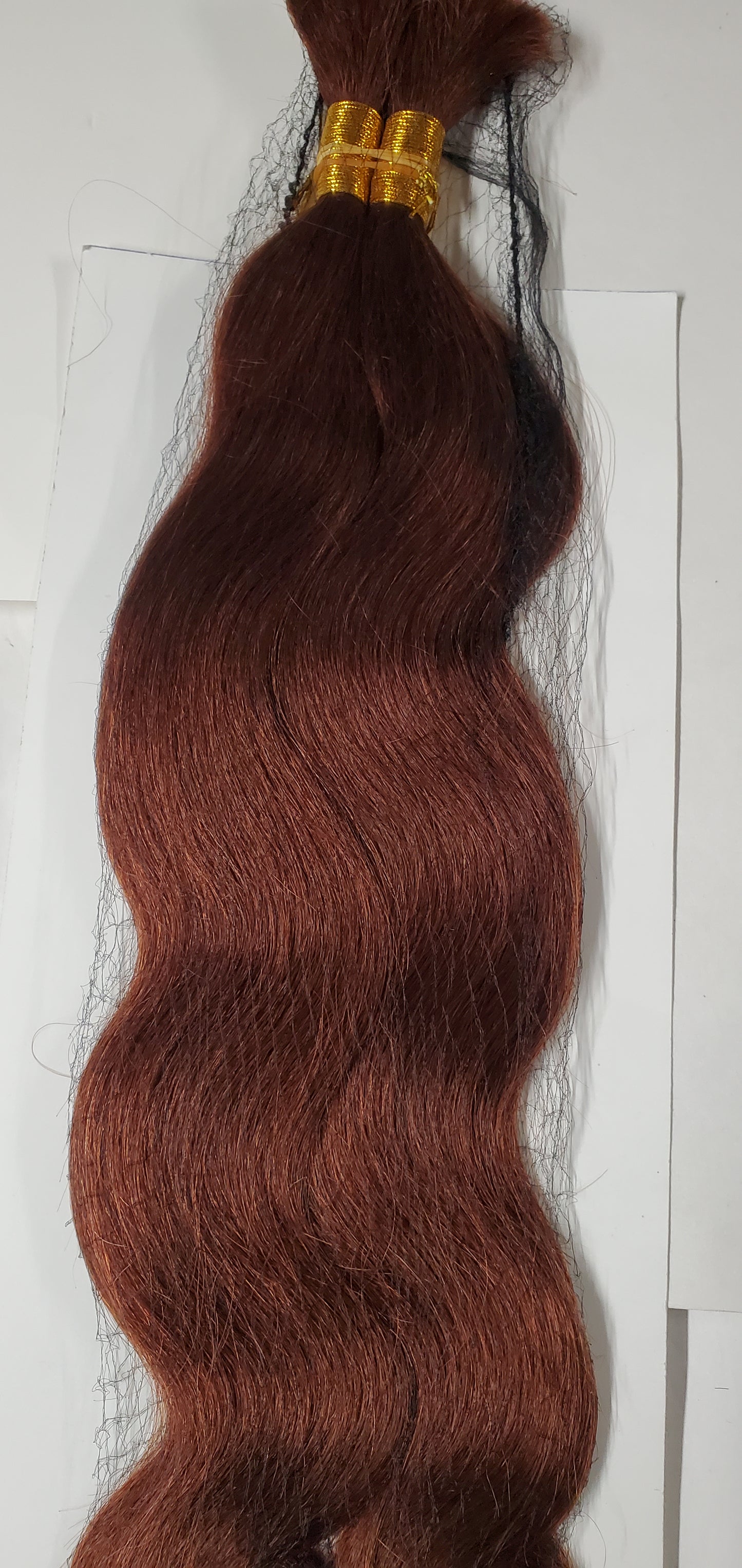 100% human hair tangle-free new yaky body bulk; curly; for braiding; for women image 1