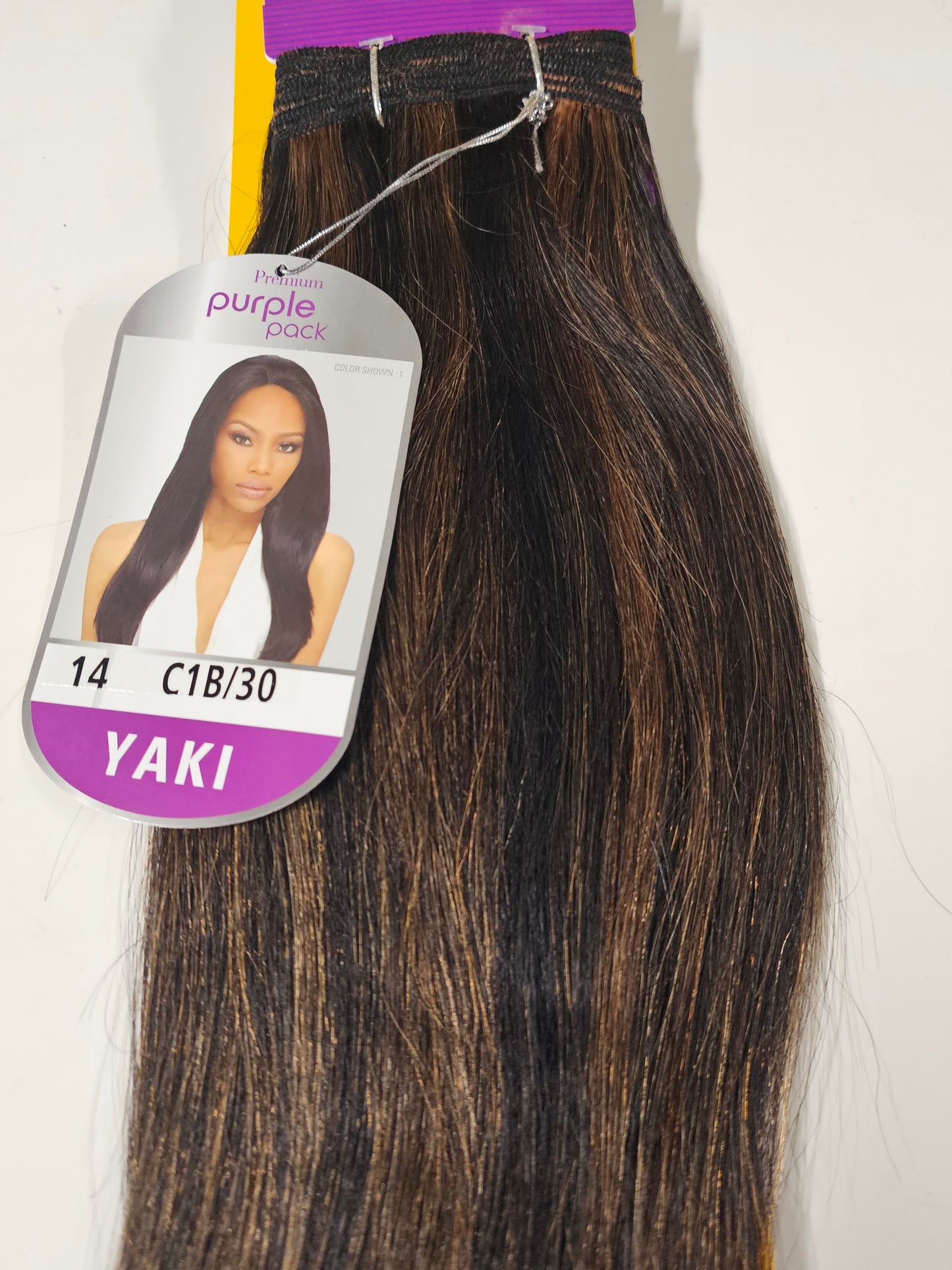 100% human hair tangle-free; straight; sew-in; weft; for women. image 1