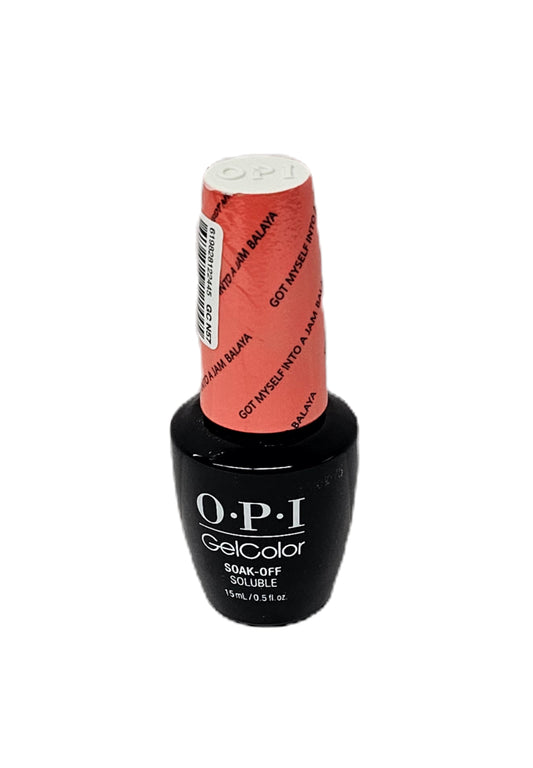 OPI GelColor Gel Nail Polish, Got Myself Into A Jam-balaya, 0.5 Fl Oz image 0