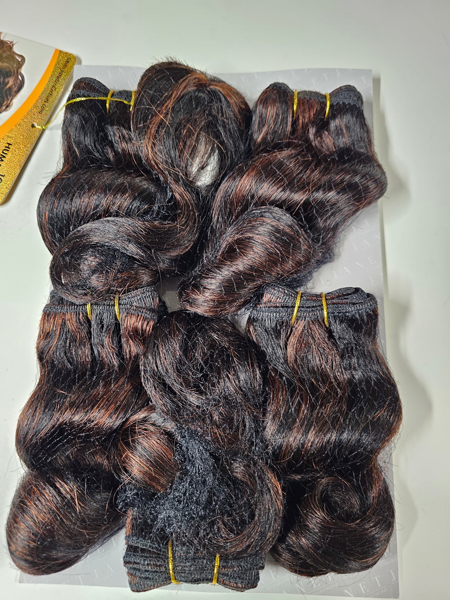 100% human hair tangle-free weave; body romance; sew-in; curly; 6pcs; for women image 7