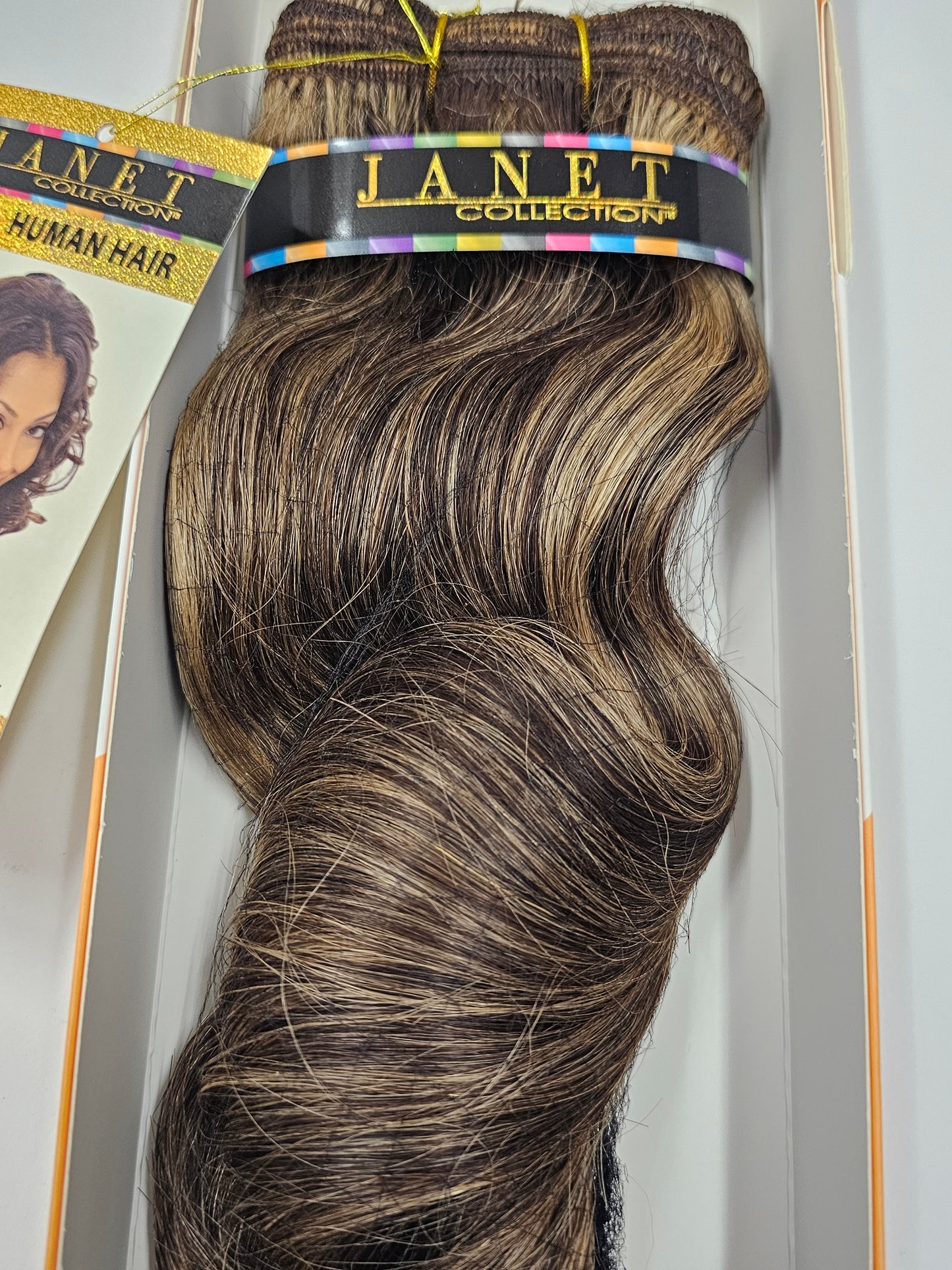 100% human hair weave tangle-free; French body and romance; weft; sew-in image 7
