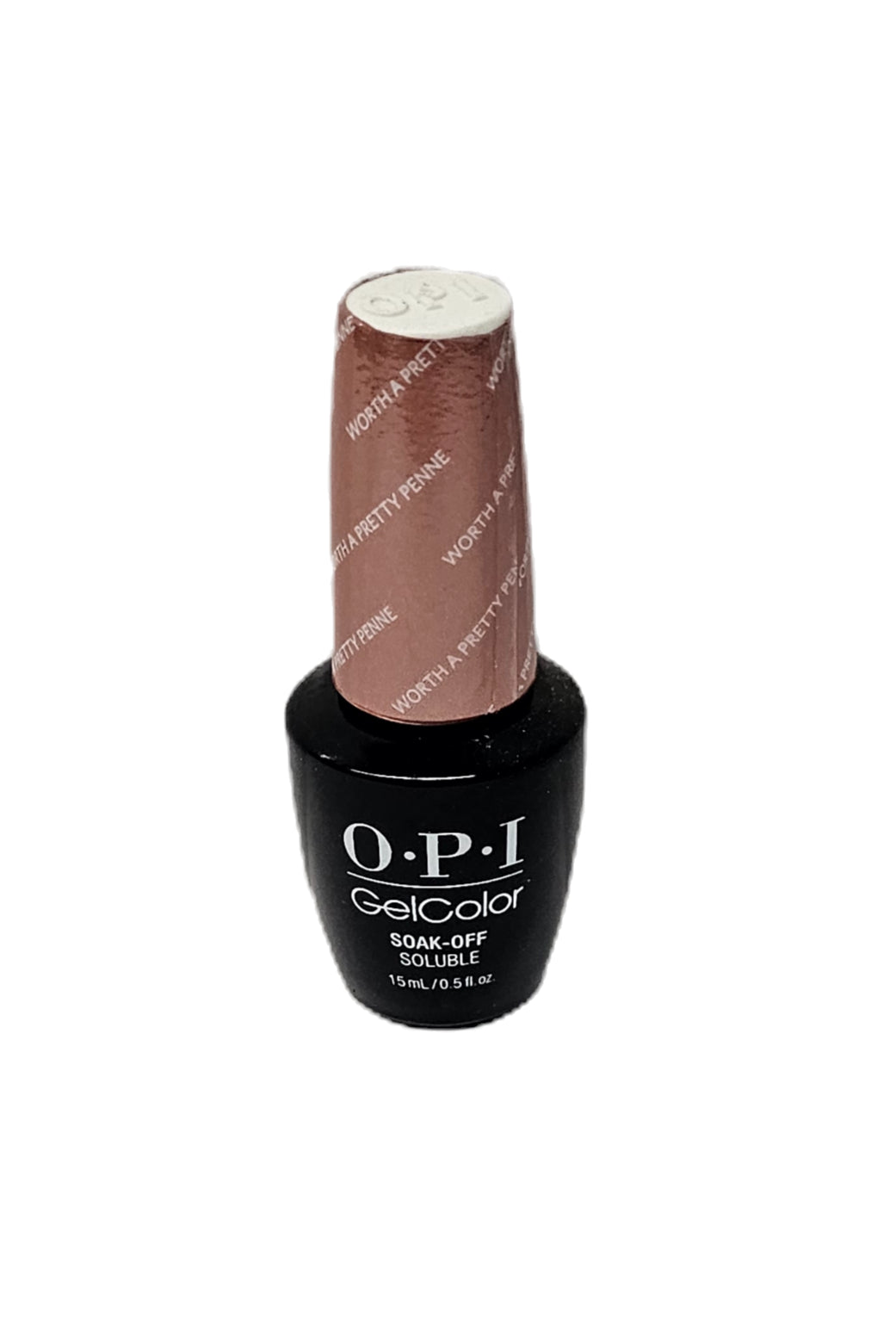 OPI Gelcolor Gel Nail Polish, Worth A Pretty Penne, 0.5 Oz image 2