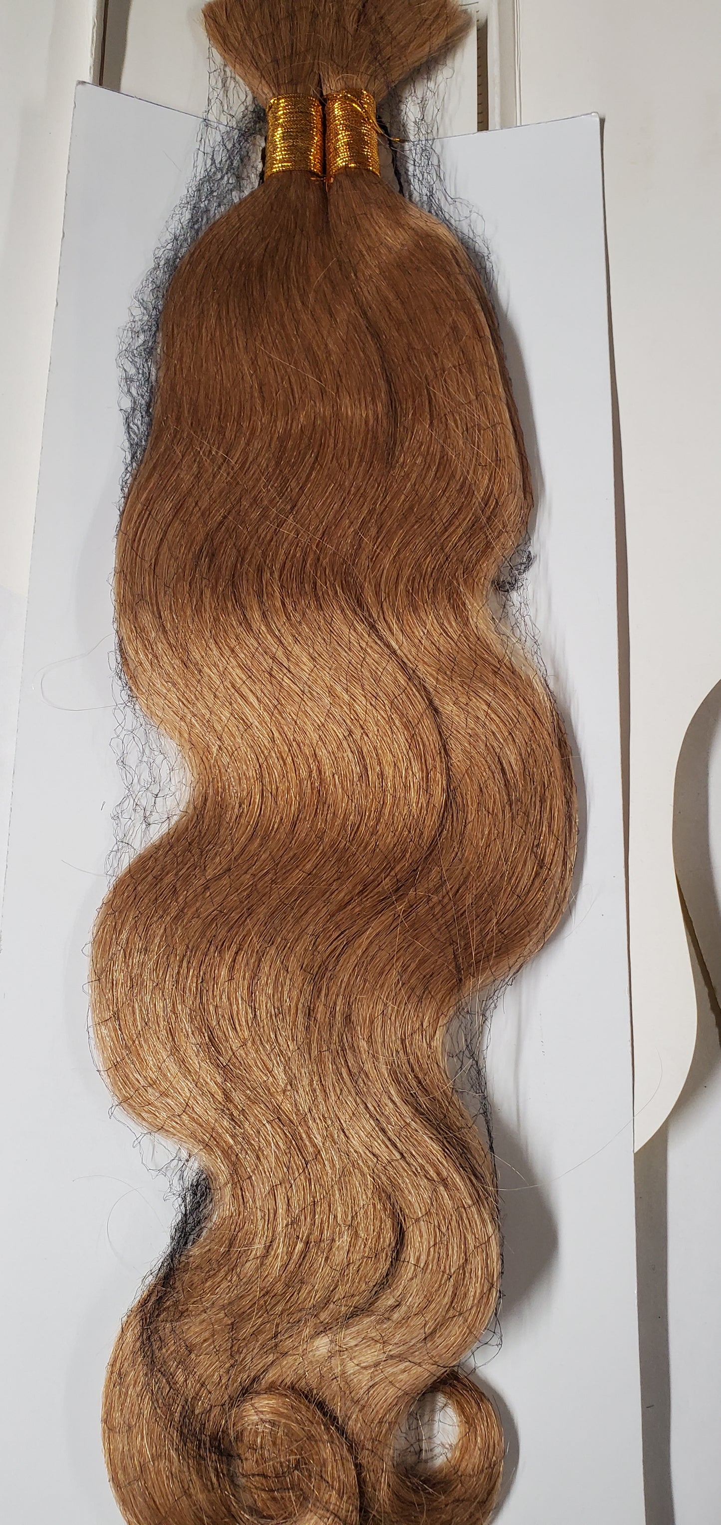 100% human hair tangle-free new yaky body bulk; curly; for braiding; for women image 0