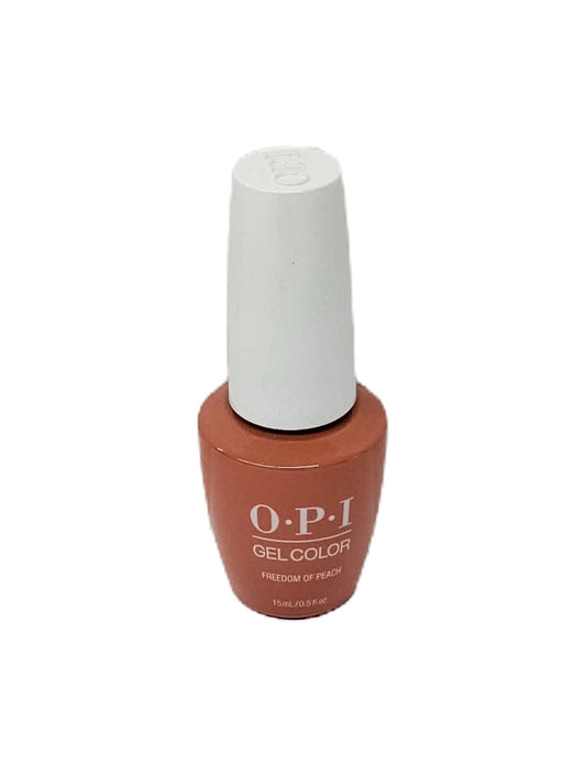 OPI Gel Color - Washington D.C Fall 2016 - Freedom Of Peach GC W59;0.5oz image 0