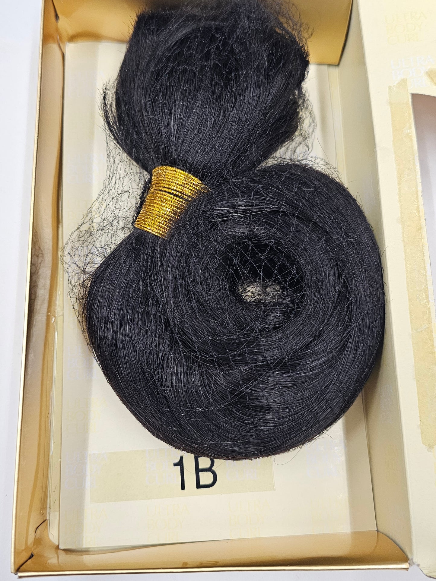 100% human hair tangle-free ultra body bulk; curly; for braiding; for women image 2