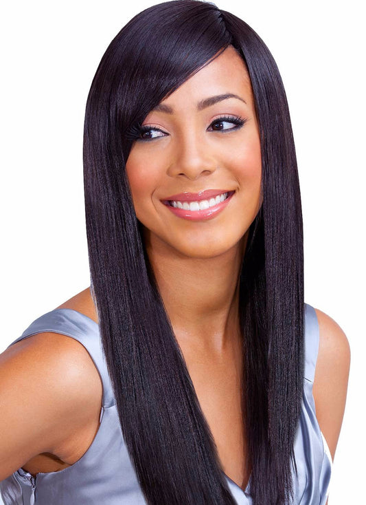 100% Remi human hair weave ; natural yaky; sew-in; weft; for women image 0