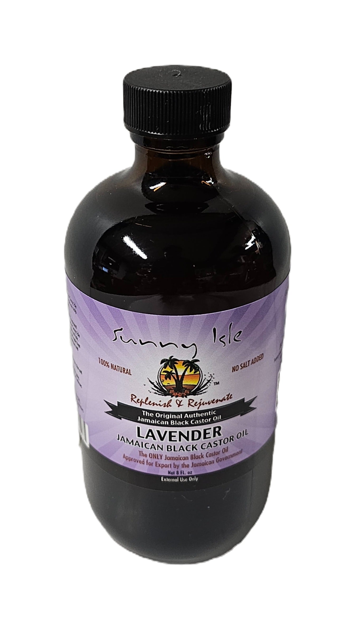 Sunny Isle Lavender; Jamaican black castor oil; 8fl.oz; for unisex image 0