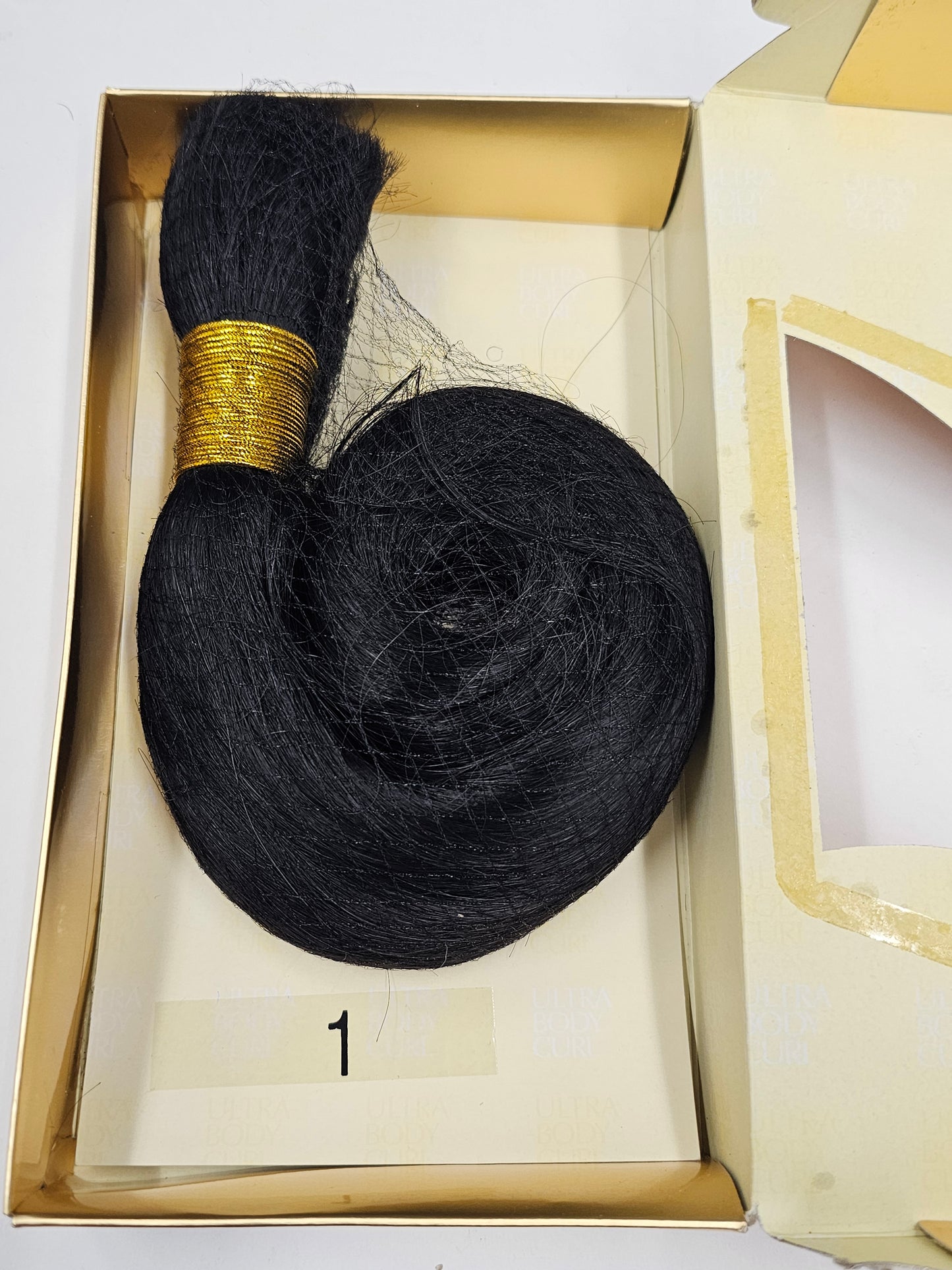 100% human hair tangle-free ultra body bulk; curly; for braiding; for women image 3