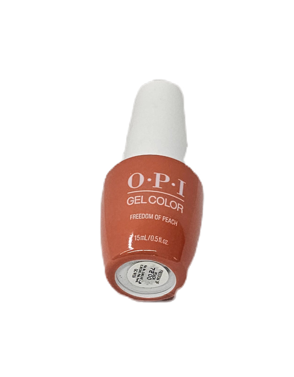 OPI Gel Color - Washington D.C Fall 2016 - Freedom Of Peach GC W59;0.5oz image 2