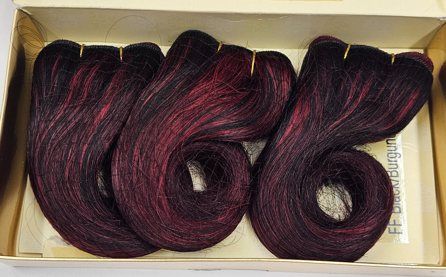 100% human hair weave tangle-free; 8 inch; 3pcs; curly; wefts; sew-in; for women image 0