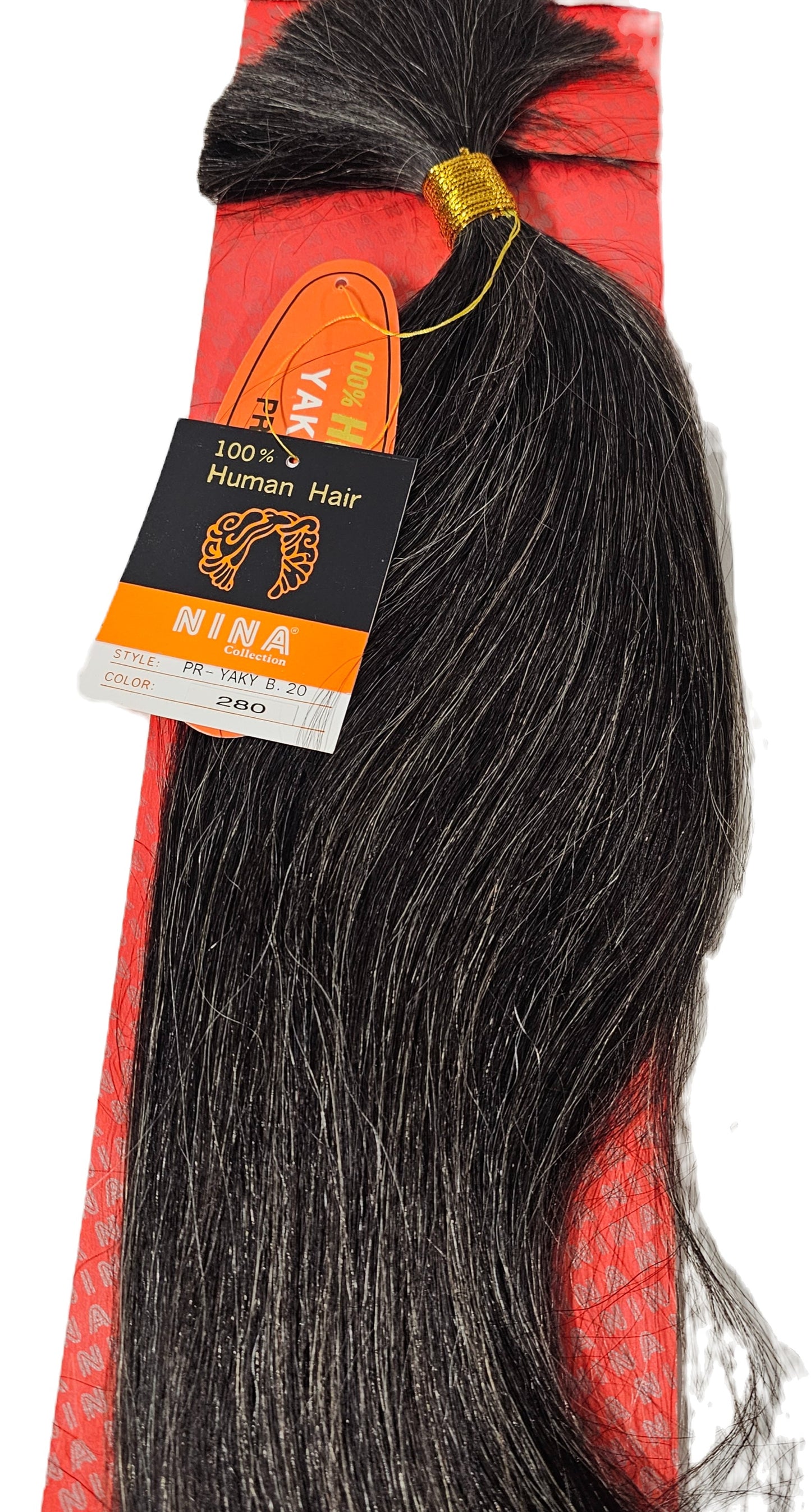 100% human hair Yaky touch pre-washed ; bulk hair; straight; for braiding image 0