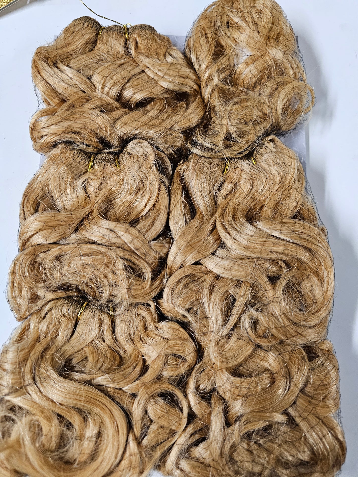 100% human hair tangle-free weave; Allegretto; sew-in; curly; 6pcs; fo image 7